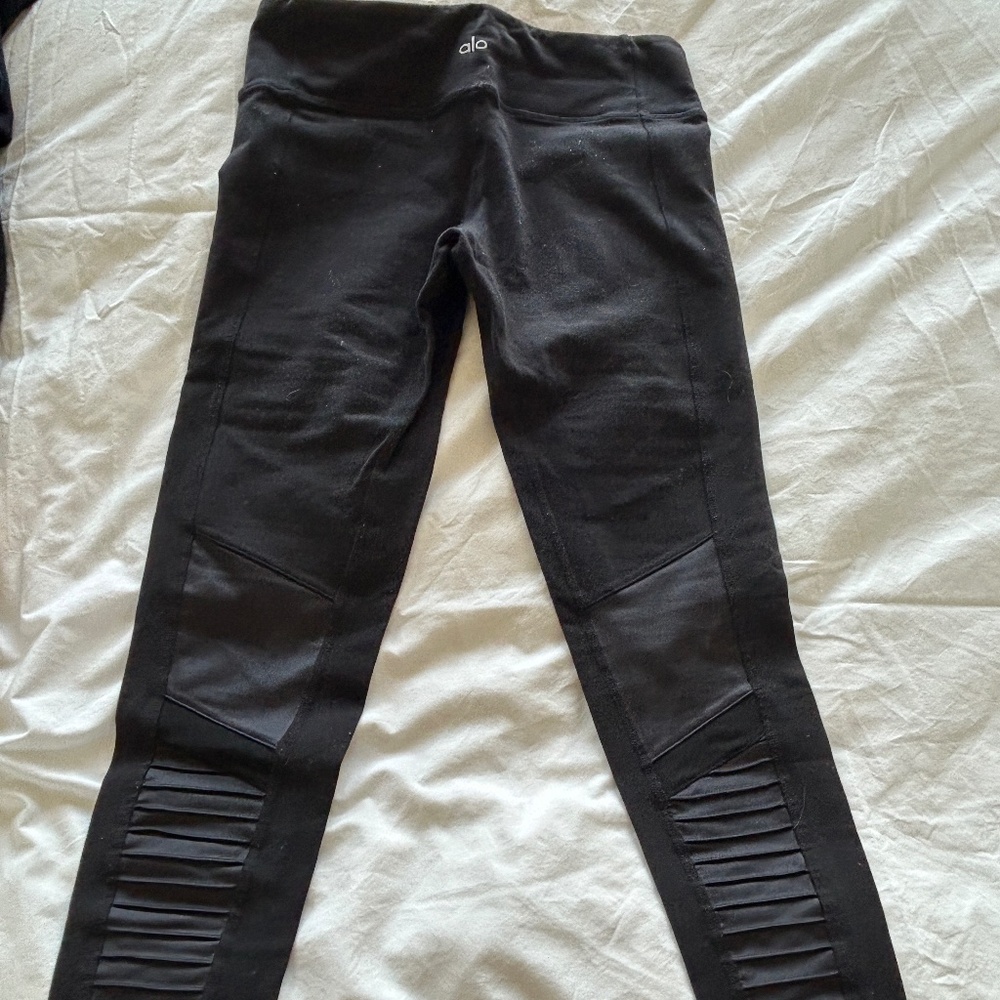 David Lerner Leggings with zipper at Ankle